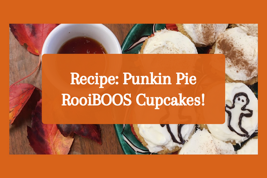 Recipe: Punkin Pie RooiBOOS Cupcakes!