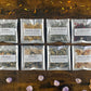 Full spread of all eight mythology tea samplers