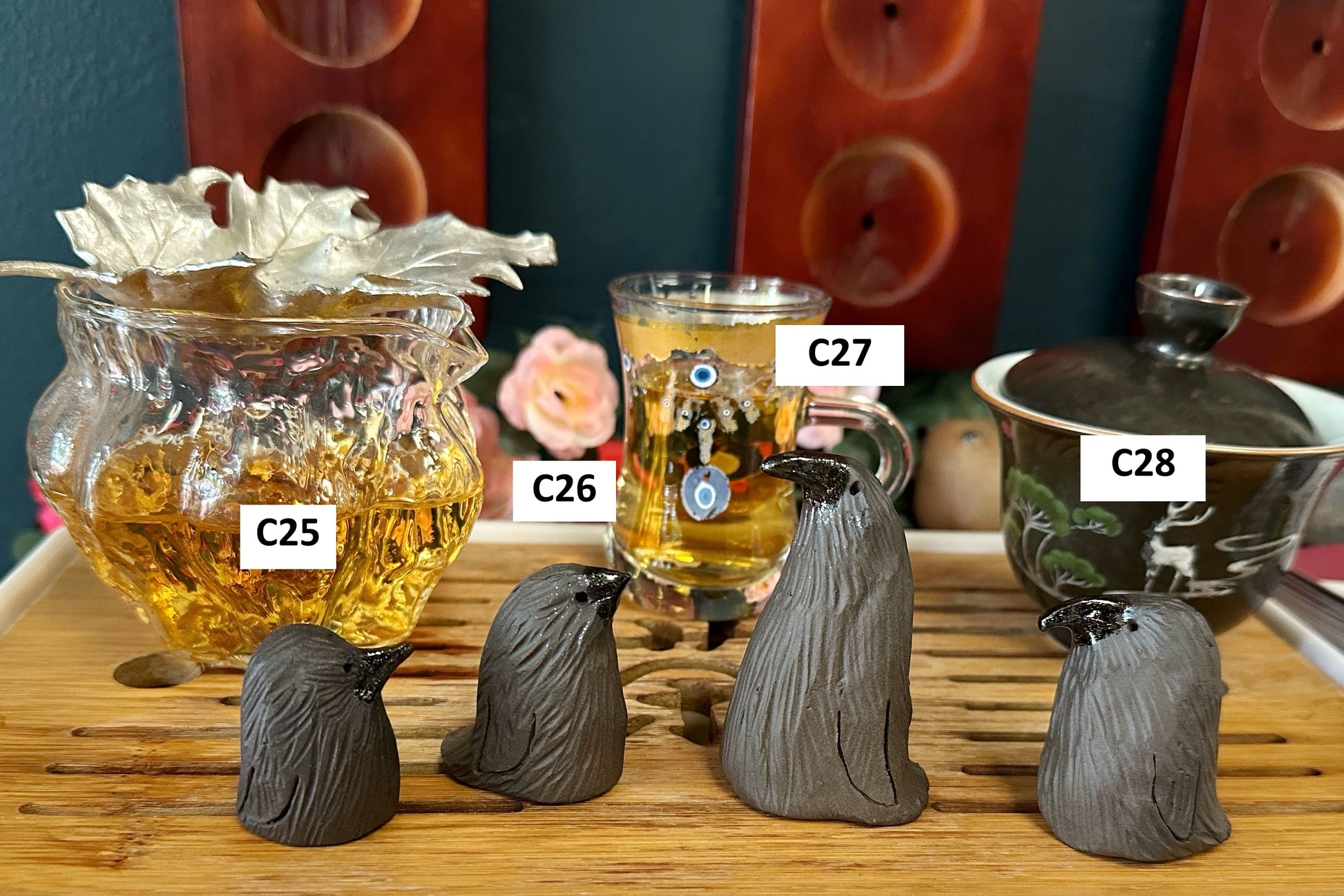 Crow pets C25-C28