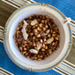 teacup full of barley and other yummy ingredients