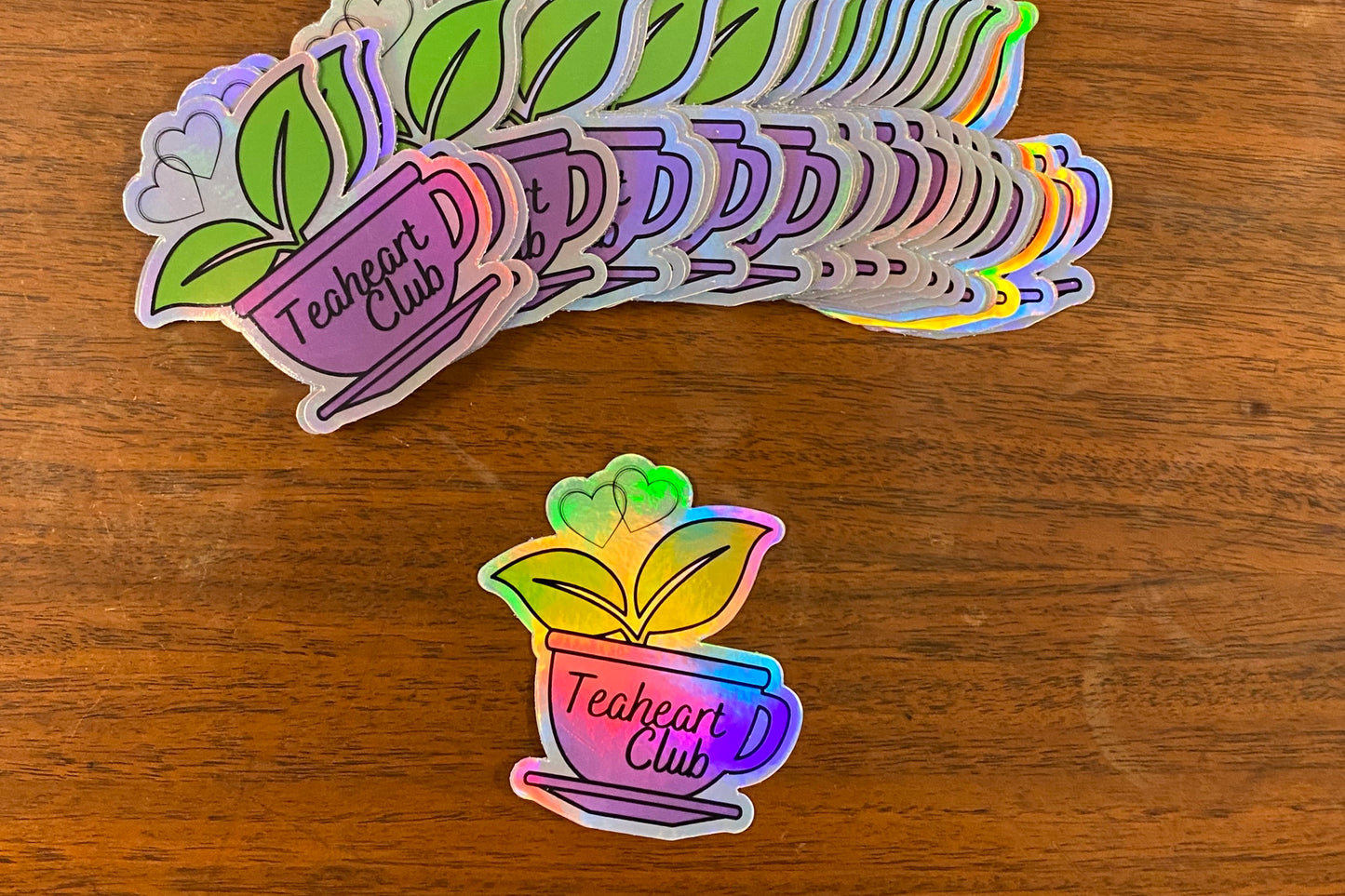 Teaheart Club Stickers